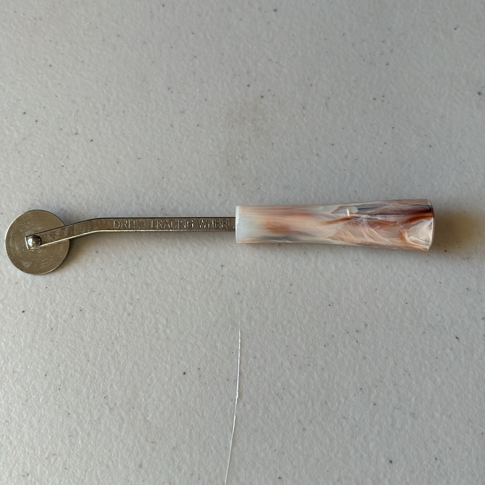 Vintage Fritz Tailors/Dressmakers Toothless Tracing Wheel